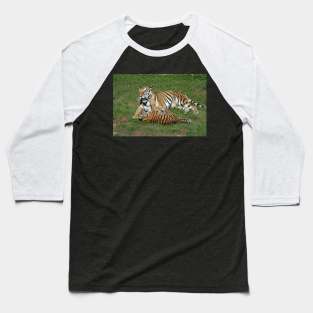 Tiger Mom and Cub Baseball T-Shirt